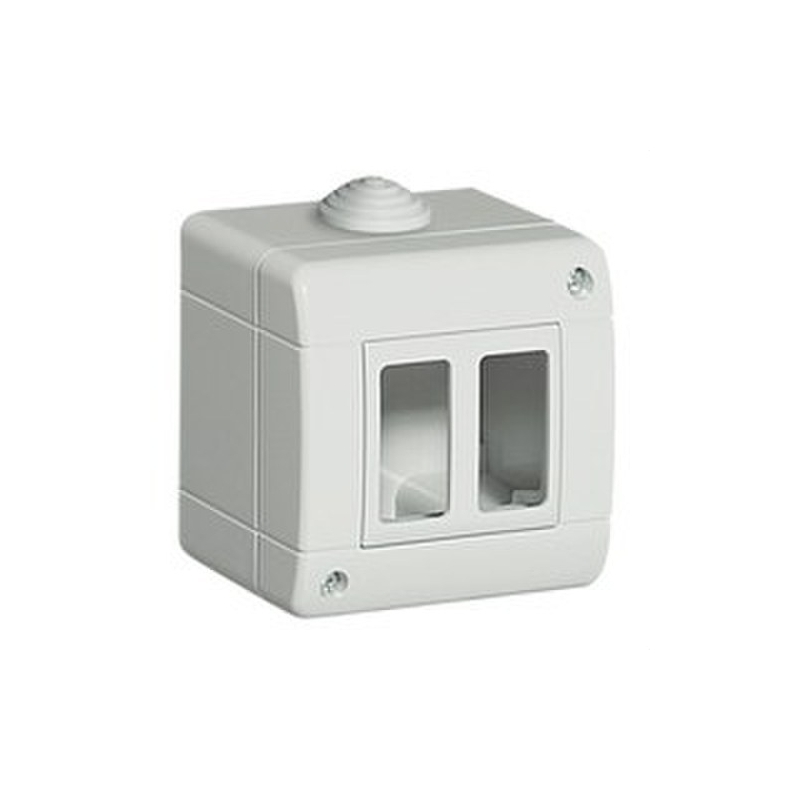 LEGRAND 25402 idrobox-caja ip40 2 modulos gris