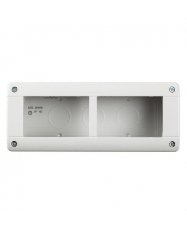 LEGRAND 25406 idrobox-caja ip40 3x2 modulos gris