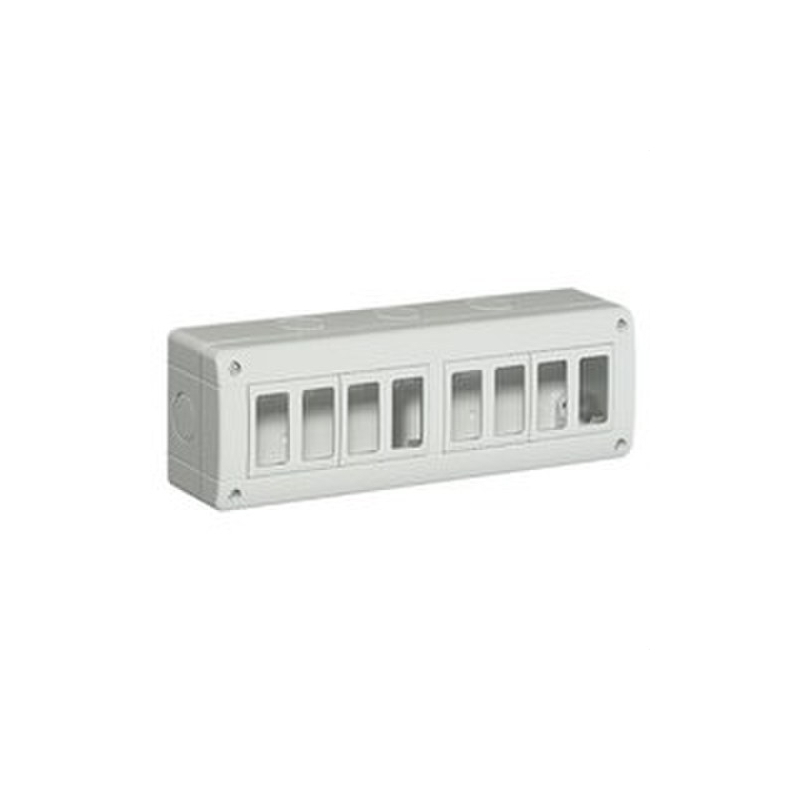 LEGRAND 25408 idrobox-caja ip40 4x2 modulos gris