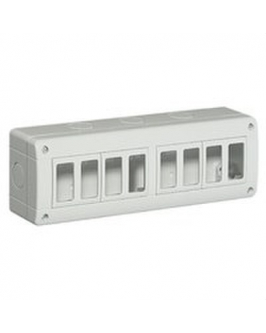 LEGRAND 25408 idrobox-caja ip40 4x2 modulos gris