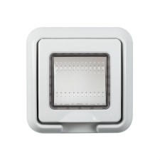 LEGRAND 25602 idrobox-tapa ip55 2 modulos gris