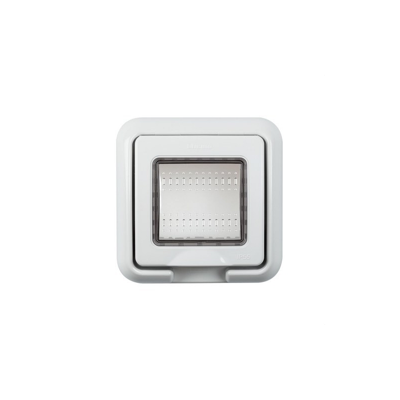 LEGRAND 25602 idrobox-tapa ip55 2 modulos gris