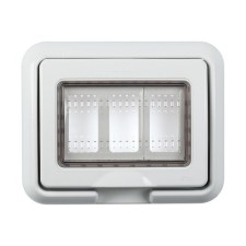 LEGRAND 25603 idrobox-tapa ip55 3 modulos gris