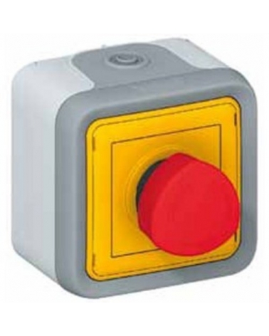 LEGRAND 069727 plexo-monoblock superficie pulsador emergencia 3a 1/4