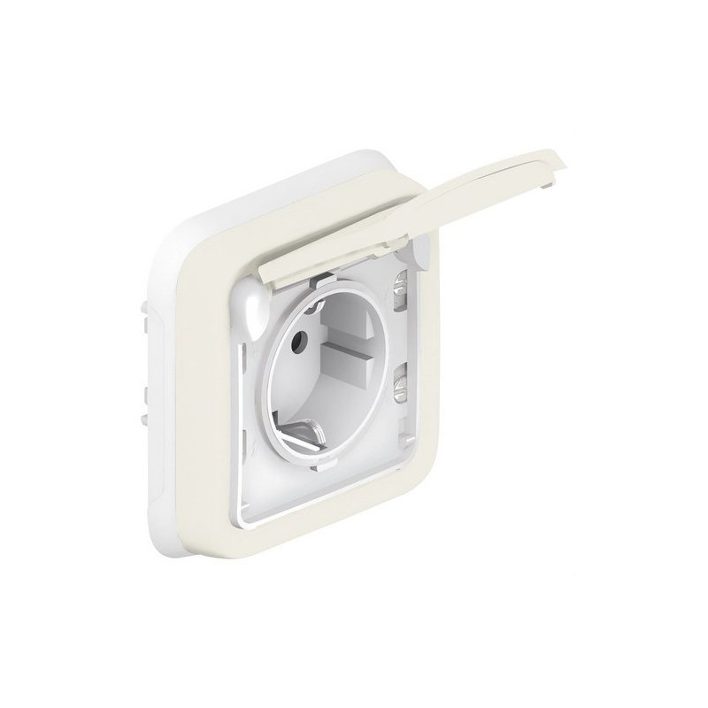 LEGRAND 069869 plexo-monoblock empotrar base 2p+t torn blanco