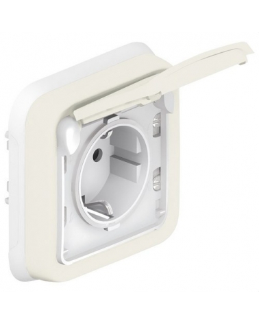 LEGRAND 069869 plexo-monoblock empotrar base 2p+t torn blanco