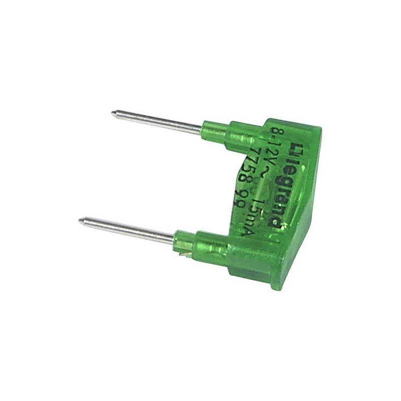 LEGRAND 069499 plexo-lámpara 12v/15ma verde