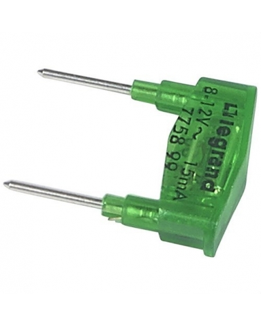 LEGRAND 069499 plexo-lámpara 12v/15ma verde