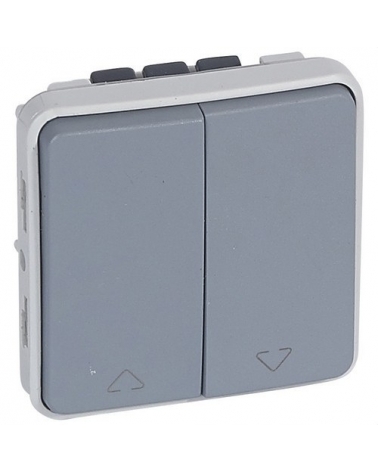 LEGRAND 069538 plexo-conmutador persiana 10a gris