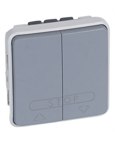 LEGRAND 069539 plexo-pulsador persiana 10a gris