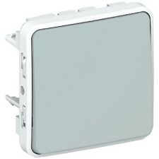 LEGRAND 069541 plexo-pulsador na+nc 10a gris