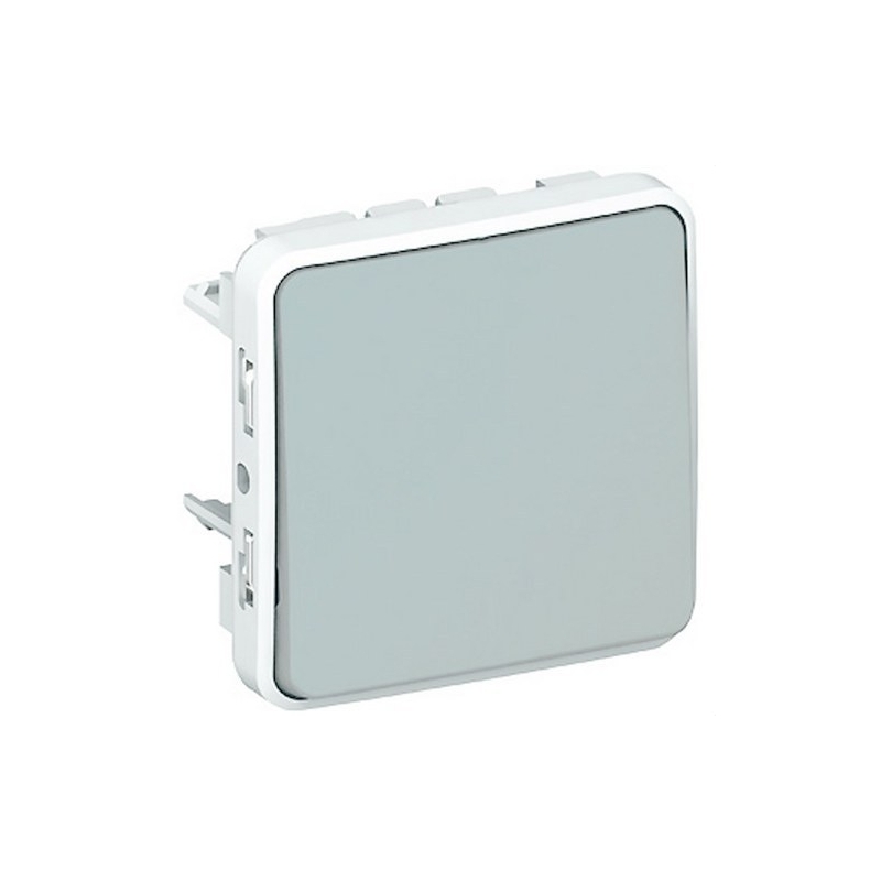 LEGRAND 069541 plexo-pulsador na+nc 10a gris
