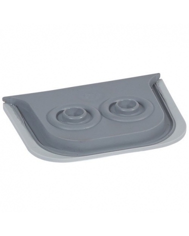 LEGRAND 069599 plexo-membrana 2 salidas gris