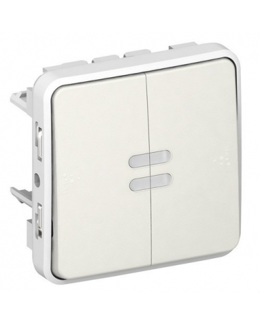 LEGRAND 069613 plexo-conmutador luminoso 1p 10a blanco