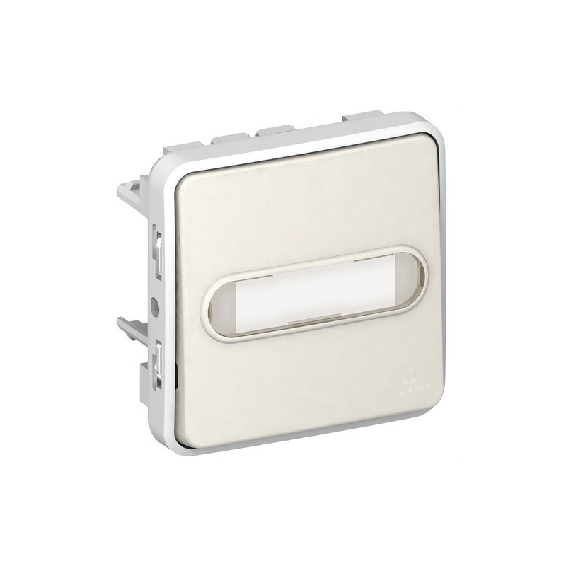 LEGRAND 069634 plexo-pulsador etiqueta na+nc blanco