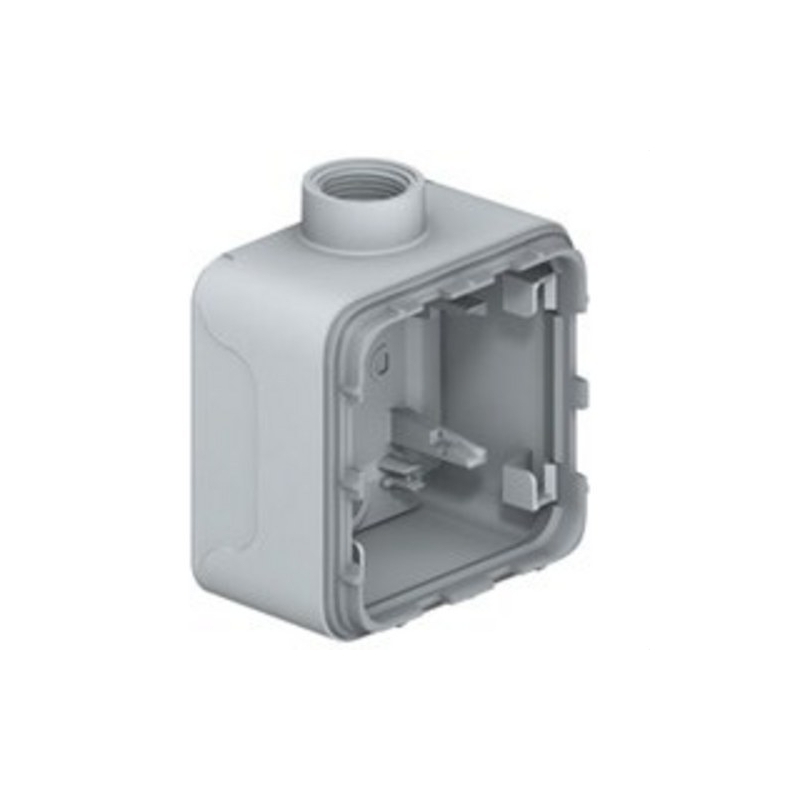 LEGRAND 069656 plexo-caja de superficie 1 elemento gris