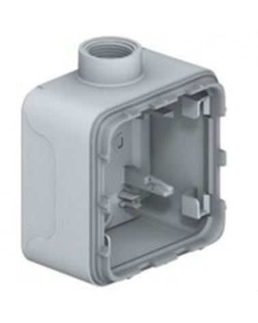 LEGRAND 069656 plexo-caja de superficie 1 elemento gris