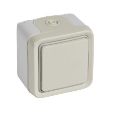 LEGRAND 069760 plexo-monoblock superficie pulsador 1p 10a blanco