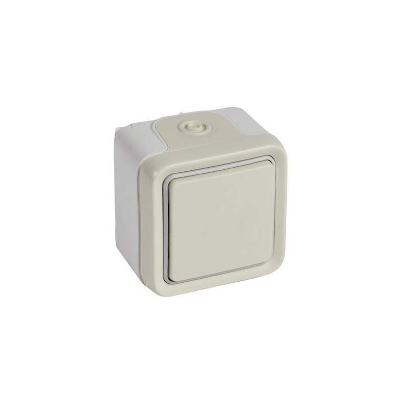 LEGRAND 069760 plexo-monoblock superficie pulsador 1p 10a blanco