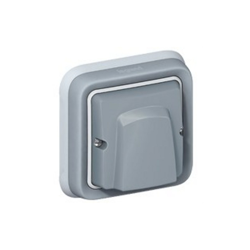 LEGRAND 069848 plexo-monoblock empotrar salida cables gris