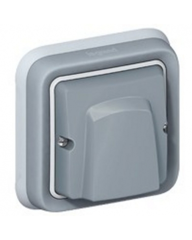 LEGRAND 069848 plexo-monoblock empotrar salida cables gris