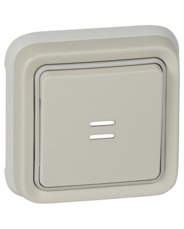 LEGRAND 069861 plexo-monoblock empotrar pulsador luminoso na+nc blanco