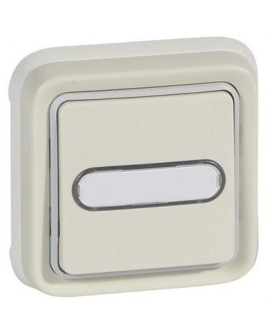 LEGRAND 069864 plexo-monoblock empotrar pulsador etiqueta na+nc blanco