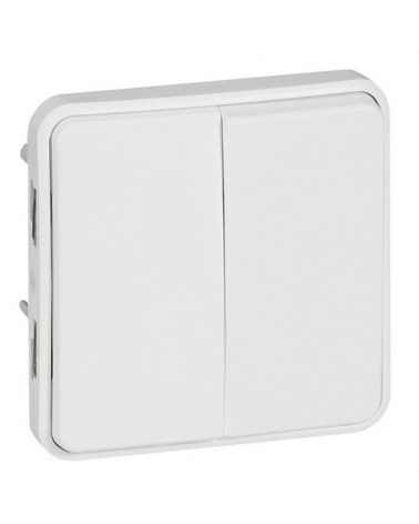 LEGRAND 070726 plexo-conmutador doble 10a blanco