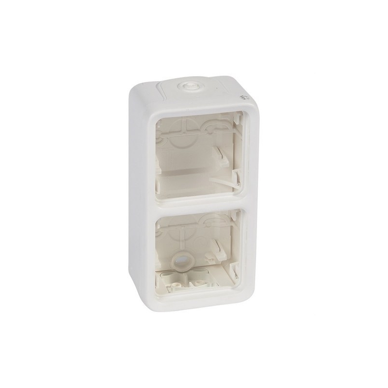 LEGRAND 070743 plexo-caja superficie 2 elementos vertical blanco