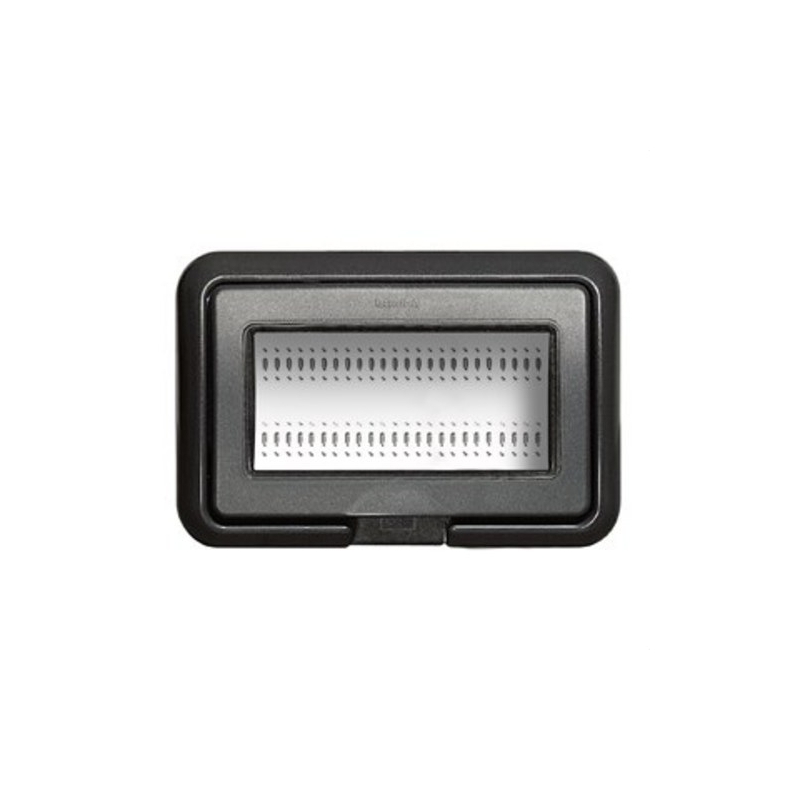 LEGRAND 24604L idrobox-tapa ip55 4 modulos antracita