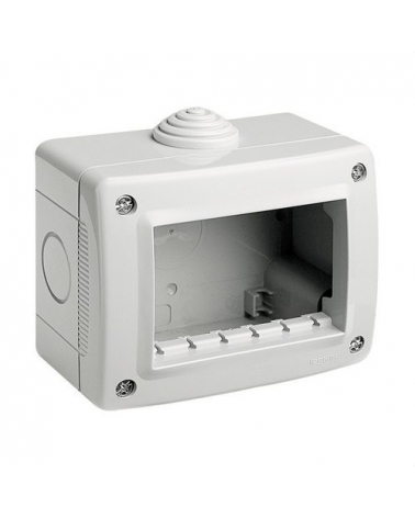 LEGRAND 27403 idrobox-caja ip40 3 modulos gris