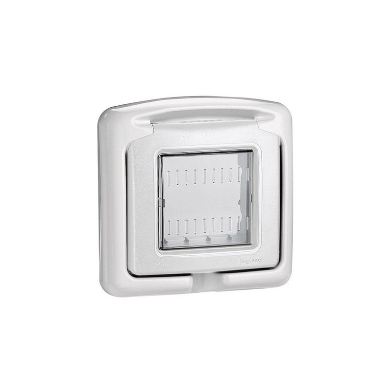LEGRAND 27602 idrobox-tapa ip55 2 modulos gris