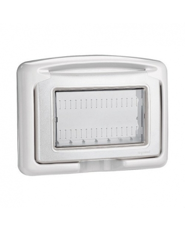 LEGRAND 27604 idrobox-tapa ip55 4 modulos gris