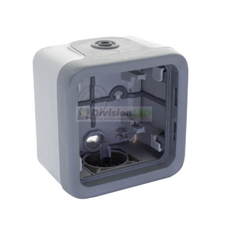 LEGRAND 069651 plexo-caja 1 elemento gris superficie