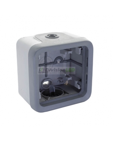 LEGRAND 069651 plexo-caja 1 elemento gris superficie