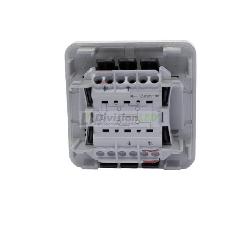 LEGRAND 069521 plexo-cruzamiento 1P 10A gris