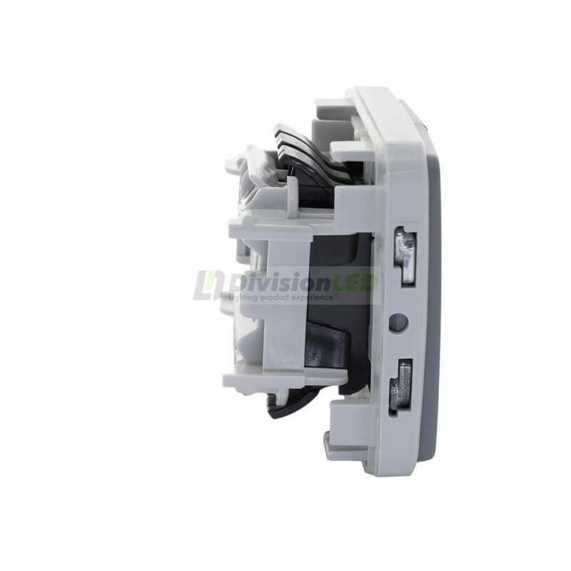 LEGRAND 069525 plexo-conmutador doble 1P 10A gris