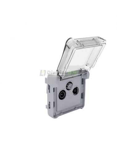 LEGRAND 069558 plexo-base TV-R-SAT única