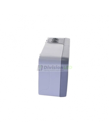 LEGRAND 069672 plexo-caja de superficie 2 elementos horizontal gris