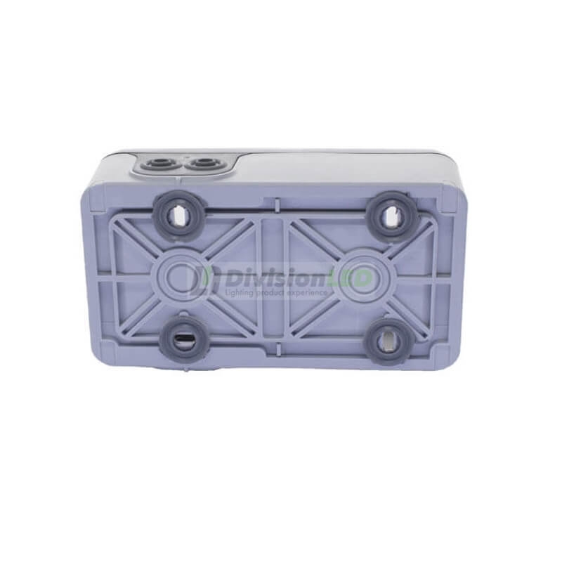 LEGRAND 069672 plexo-caja de superficie 2 elementos horizontal gris