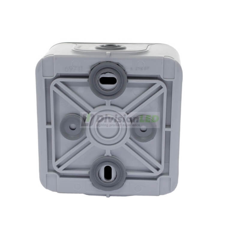 LEGRAND 069711 plexo-monoblock superficie conmutador 1P 10A gris