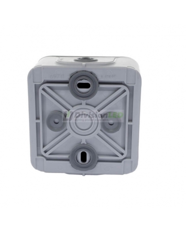 LEGRAND 069711 plexo-monoblock superficie conmutador 1P 10A gris