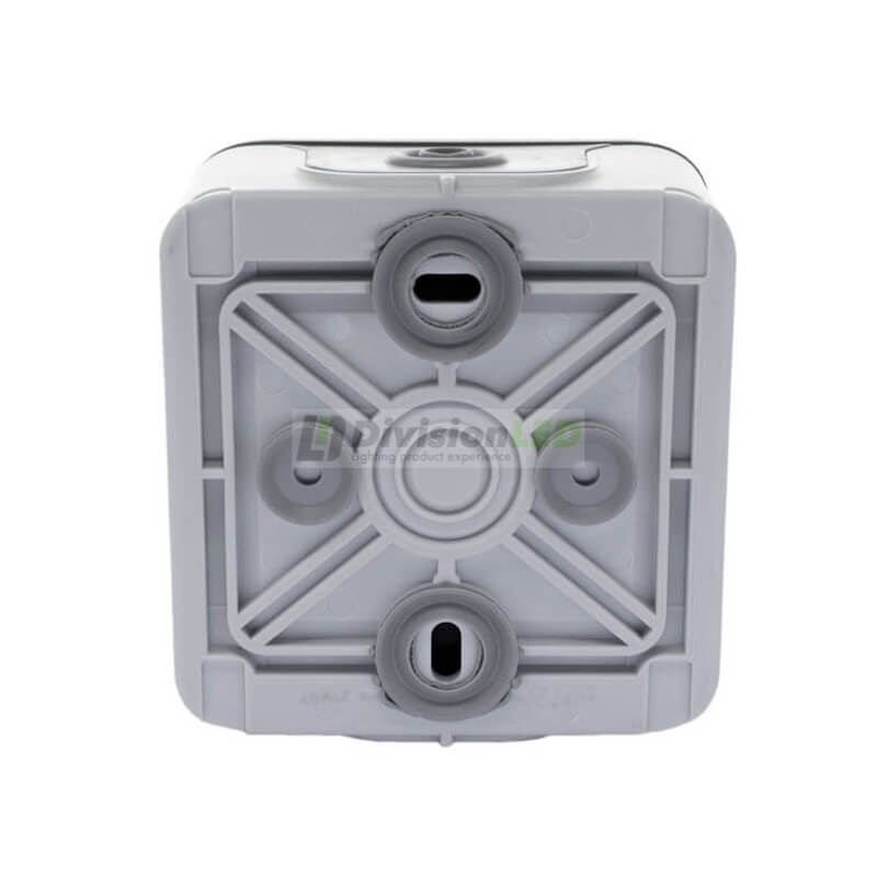 LEGRAND 069720 plexo-monoblock superficie pulsador 1P 10A gris