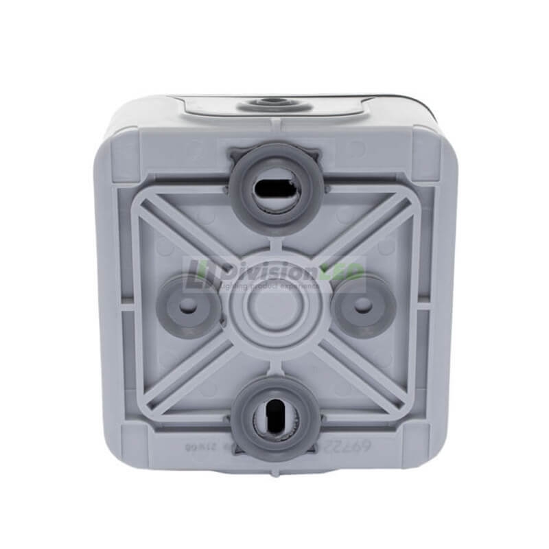 LEGRAND 069722 plexo-monoblock superficie pulsador luminoso 1P 10A gris