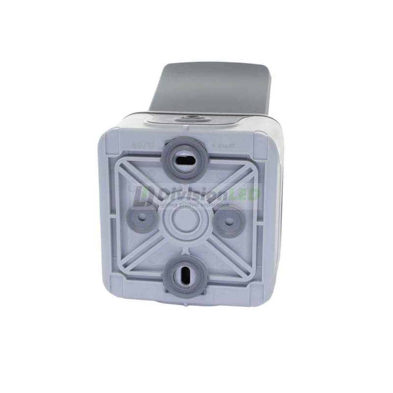 LEGRAND 069733 plexo-monoblock superficie base de corriente 2P+T tornillo gris