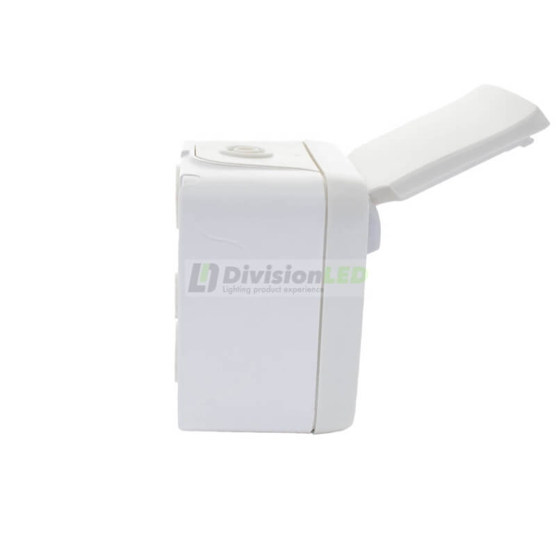 LEGRAND 069770 plexo-monoblock superficie base de corriente 2P+T blanco