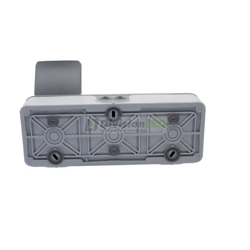 LEGRAND 069703 plexo-monoblock superficie base de corriente 3x2P+T tornillo horizontal gris