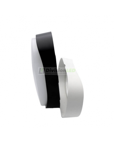 Plafón oval exterior sensor 10W IP54