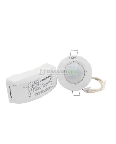 ORBIS OB134512 Detector de presencia DICROMAT+CR programable con mando a distancia
