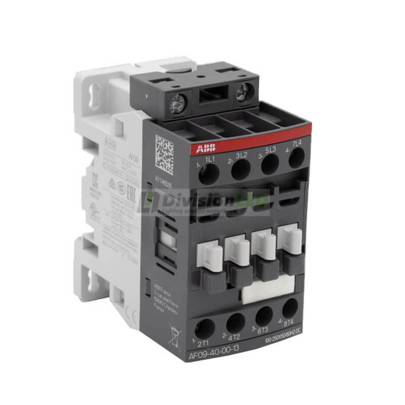ABB 1SBL137201R1300 AF09-40-10-13 contactor auxiliar 4NA 25A 4P 100-250V